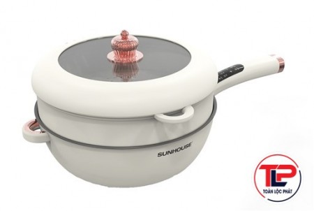 CHẢO ĐIỆN ĐA NĂNG 5L SUNHOUSE SHD4555