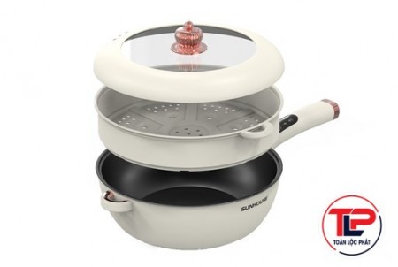 CHẢO ĐIỆN ĐA NĂNG 5L SUNHOUSE SHD4555 thumb
