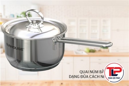 BỘ NỒI CHẢO INOX 5 ĐÁY SUNHOUSE SHG995 thumb