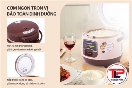 NỒI CƠM ĐIỆN 1L - SHD8208C thumb