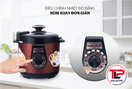 Nồi áp suất điện đa năng SUNHOUSE SHD1562 thumb