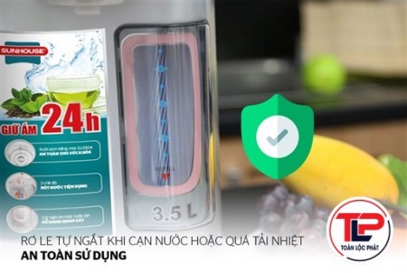 BÌNH THỦY ĐIỆN 3.5 L SUNHOUSE SH1535 thumb