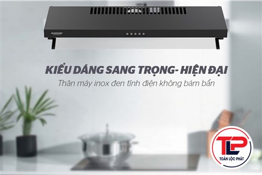 MÁY HÚT MÙI VỎ SƠN SUNHOUSE SHB6118B