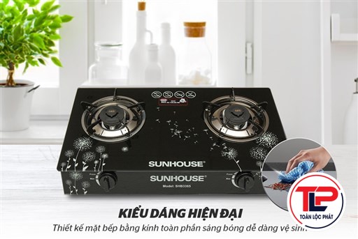 BẾP GAS DƯƠNG KÍNH SUNHOUSE SHB3365