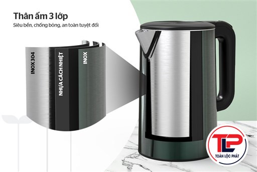 ẤM SIÊU TỐC 3 LỚP 1.8L SUNHOUSE MAMA SHD1389