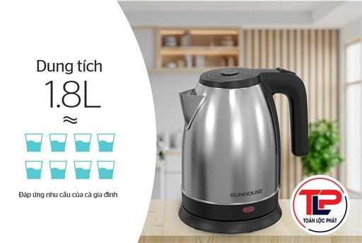 ẤM SIÊU TỐC INOX SUNHOUSE SHD1183