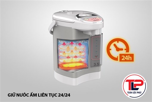 BÌNH THỦY ĐIỆN 3.5 L SUNHOUSE SH1535