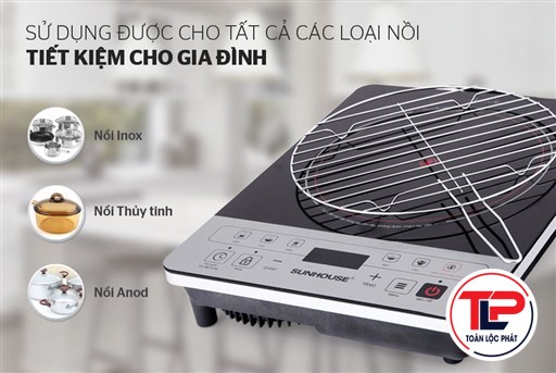 BẾP HỒNG NGOẠI CẢM ỨNG SUNHOUSE SHD6005