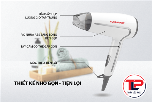 MÁY SẤY TÓC SUNHOUSE SHD2308W